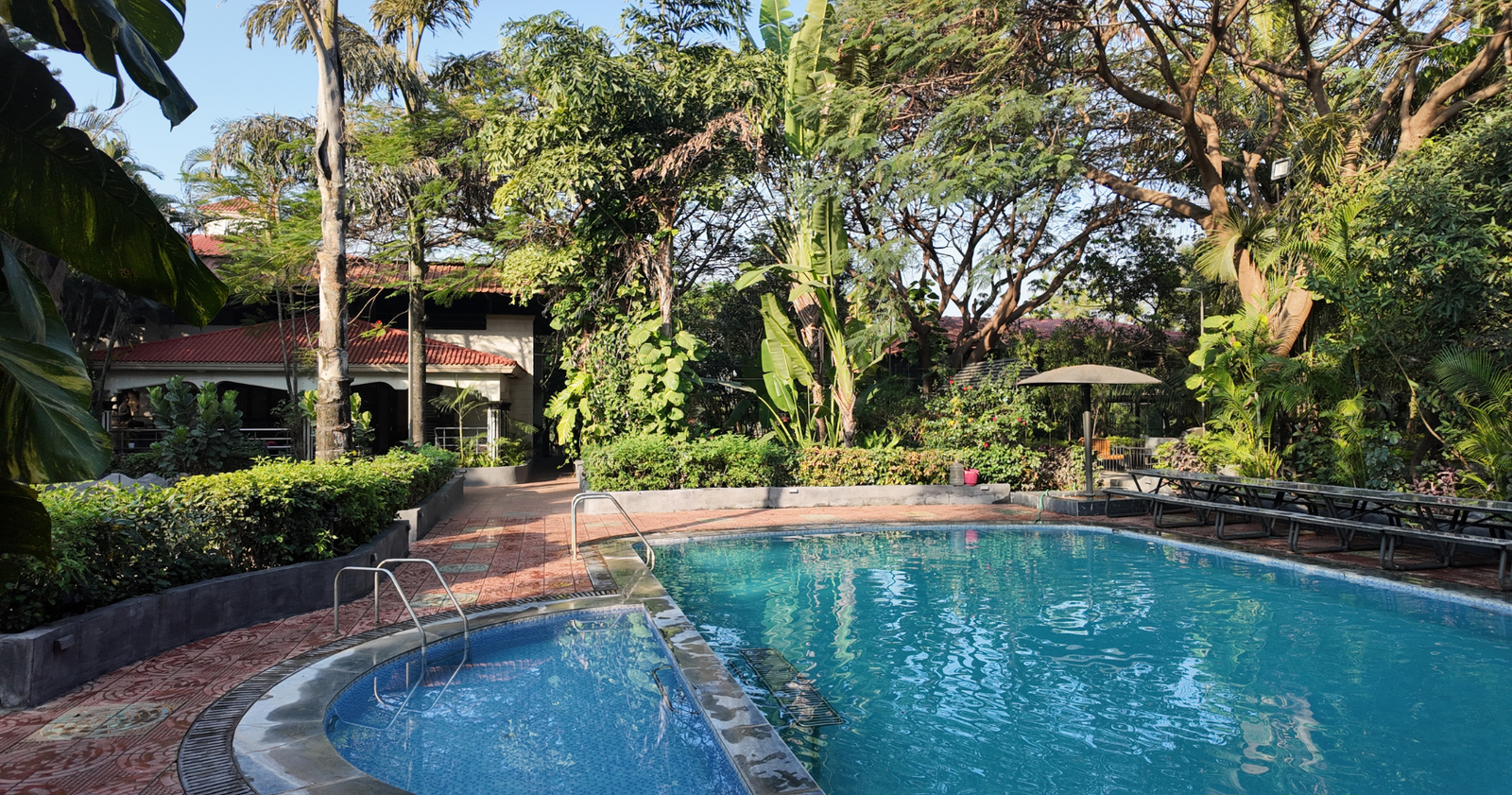 Swimming pool at Marbella Farms and Resort
