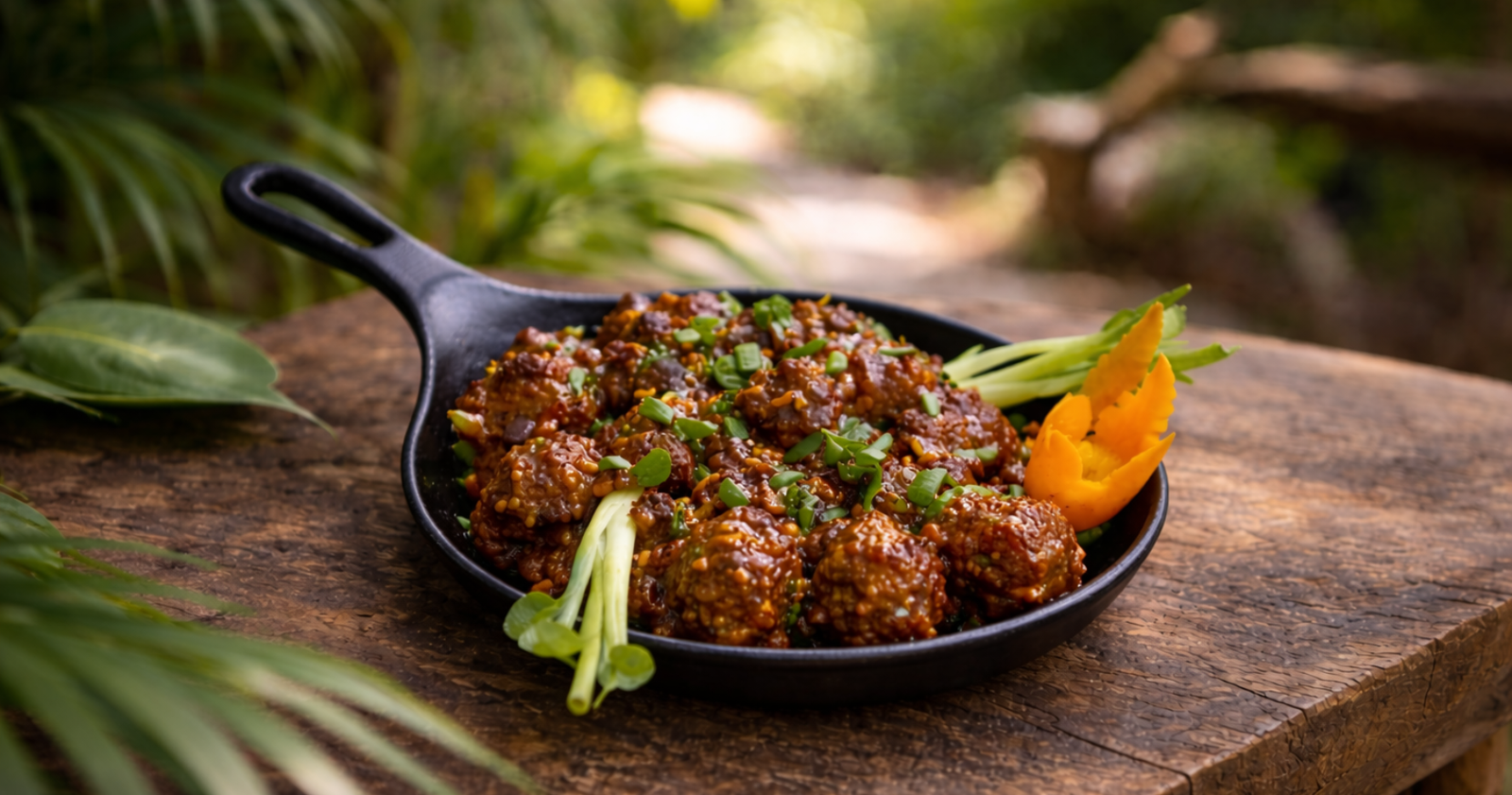 Restaurant and food at Marbella Farms and Resort