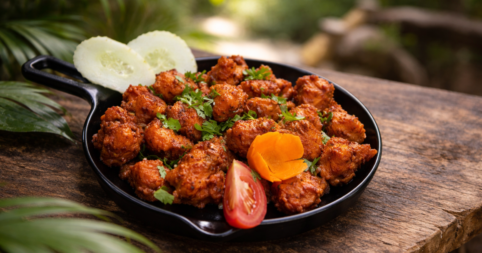 Restaurant and food at Marbella Farms and Resort