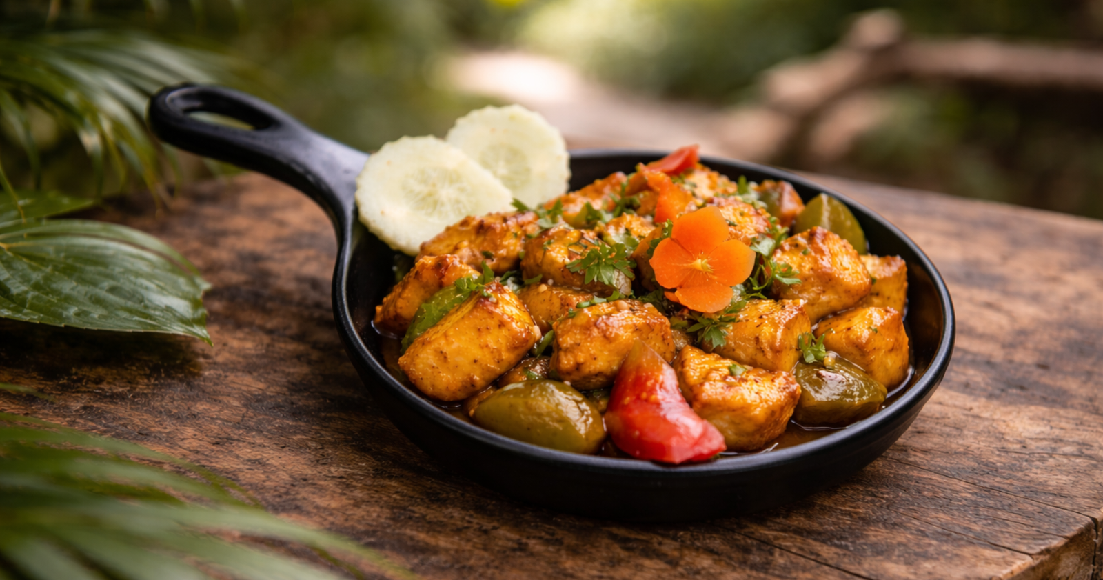 Restaurant and food at Marbella Farms and Resort